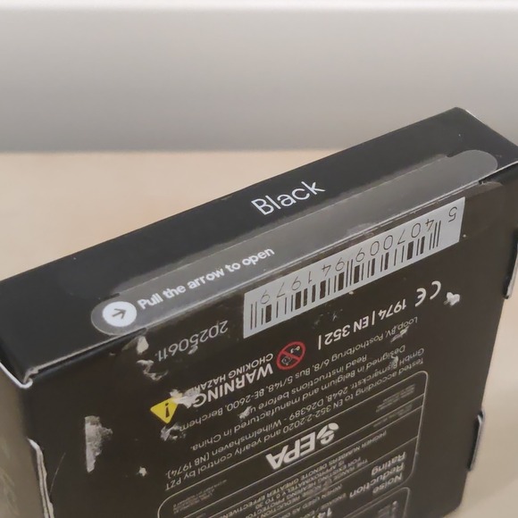 Loop Switch 2 Adjustable Noise Reduction Ear Plugs 3 Modes Black 20-26 dB Sealed - Picture 3 of 5